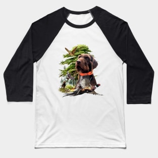 Pudelpointer , bird hunting Baseball T-Shirt